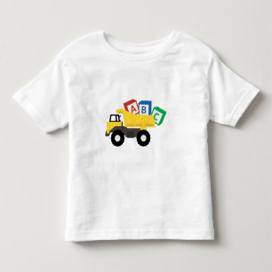 ABC Construction Trucks Toddler T-Shirt