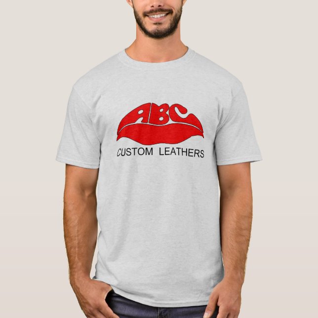 ABC Custom Leathers T-Shirt (Front)