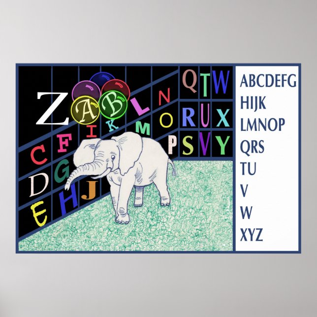 ABC ELEPHANT Item#140/pos Poster (Front)