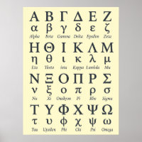 ABC Greek Alphabet In Order | A Z Greece Letters