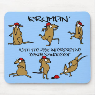 ABC Interpretive Dance Bandicoot Krumpad Mouse Mat