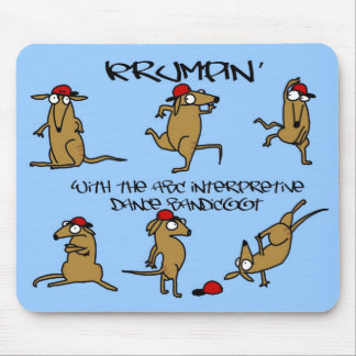 ABC Interpretive Dance Bandicoot Krumpad Mouse Mat