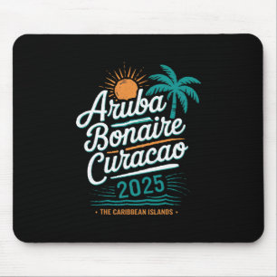Abc Islands Aru Bonaire Curaçao Cruise Vacation 20 Mouse Mat