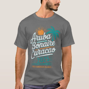 ABC Islands Aruba Bonaire Curaao Cruise Vacation 2 T-Shirt