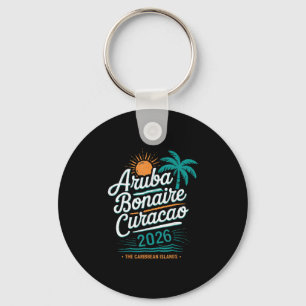 Abc Islands Aruba Bonaire Curaçao Cruise Vacation Key Ring