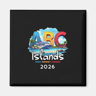 Abc Islands Aruba Bonaire Curacao Cruise Vacation Magnet