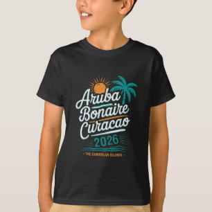 Abc Islands Aruba Bonaire Curaçao Cruise Vacation T-Shirt