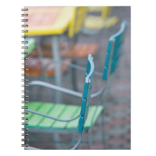 ABC Islands, ARUBA, Palm Beach: Colourful Cafe 2 Notebook