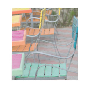 ABC Islands, ARUBA, Palm Beach: Colourful Cafe Notepad