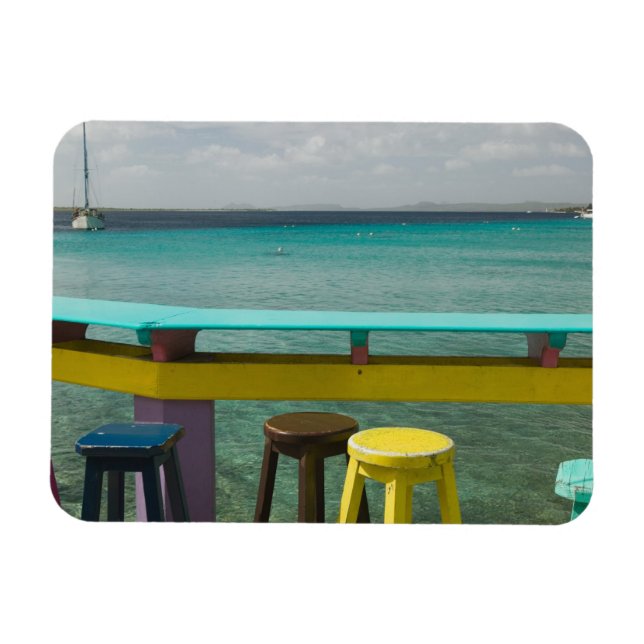 ABC Islands, BONAIRE, Kralendijk: Ocean View Magnet (Horizontal)