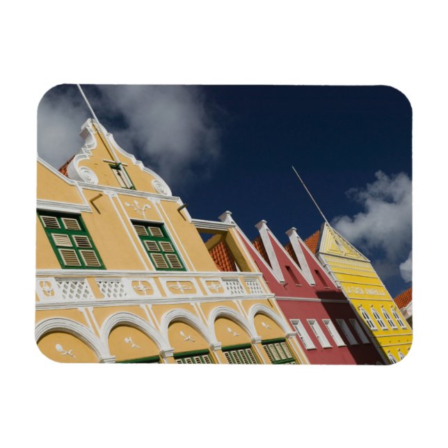 ABC Islands, CURACAO, Willemstad: Punda Magnet (Horizontal)