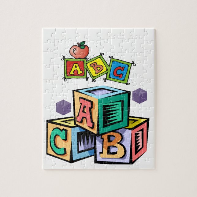 Abc Jigsaw Puzzle (Vertical)