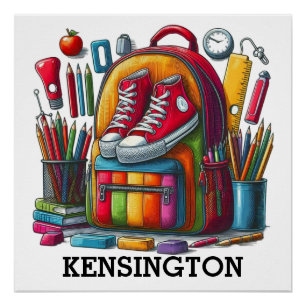 ABC LOOK AT ME  POSTER