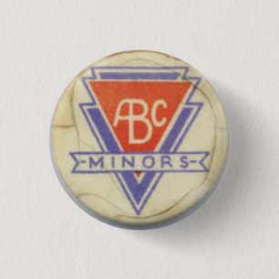 ABC Minors badge - white - 3