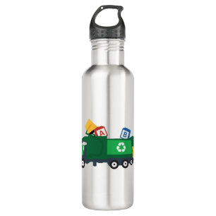 ABC Recycling Garbage Truck 710 Ml Water Bottle