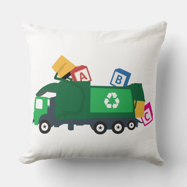 ABC Recycling Garbage Truck Cushion (Front)