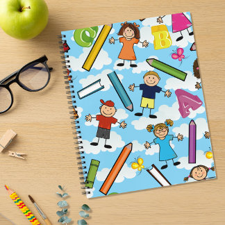 ABC School Children - Clouds Notebook