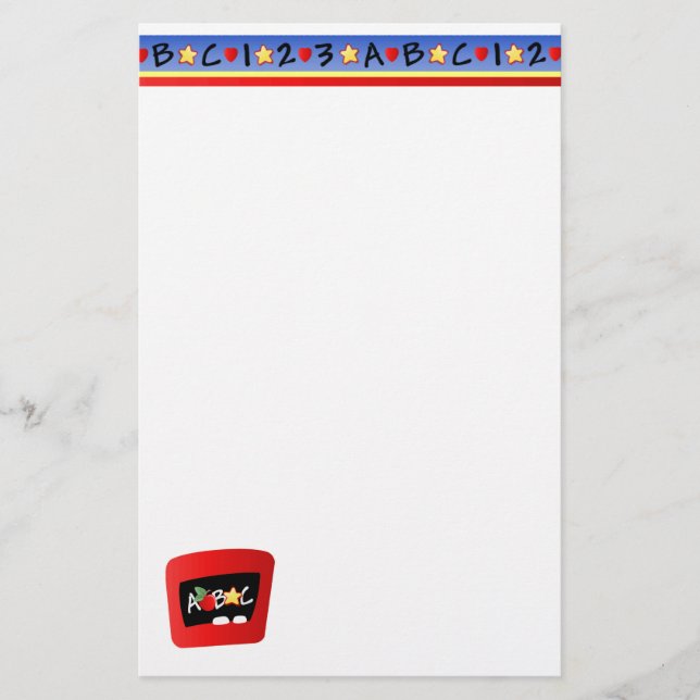 ABC School Days Stationery (Front)