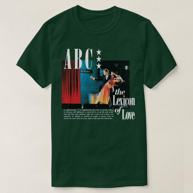 ABC The Lexicon of Love T-Shirt (Design Front)