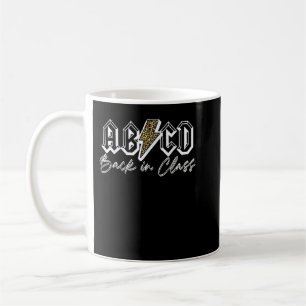 ABCD Back in Class Teacher T-Shirt Coffee Mug