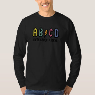 ABCD Fifth Grade Rocks T-Shirt