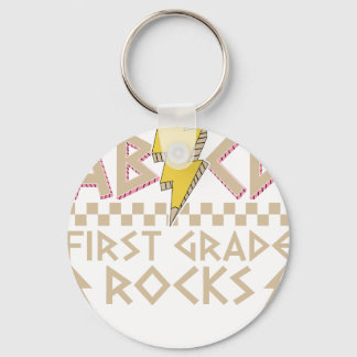 abcd first grade rocks 2 key ring