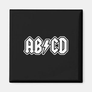 Abcd Fun Back To School Teacher Student Magnet