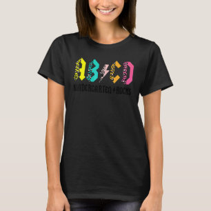 Abcd Kindergarten Rocks Back To School Teacher T-Shirt