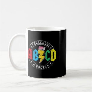 Abcd Preschool Rocks 1st Day Pre-k Teacher Ck To S Coffee Mug