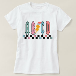 Abcd Teacher Shirt, Teacher Appreciation Gift, Kin T-Shirt
