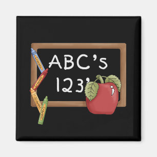 Abcs 123s Tshirts and Gifts Magnet