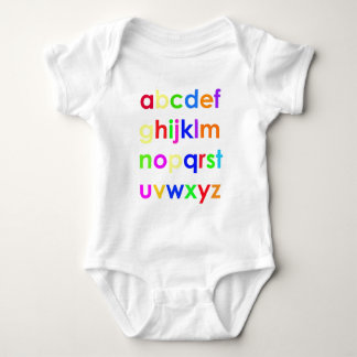 ABC's Baby Bodysuit