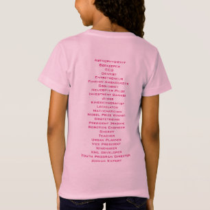 ABC's of Girl Power T-Shirt