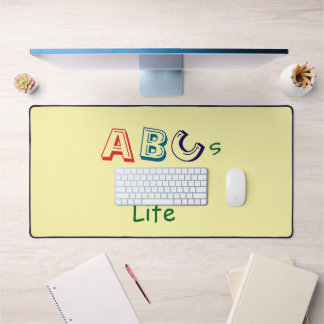 ABCs of Life Desk Mat