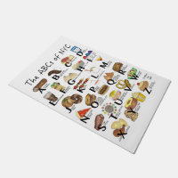 ABCs of NYC Iconic New York City Foods Alphabet