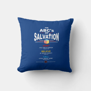 ABCs of Salvation Cushion