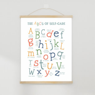 ABCs of Self Care Poster