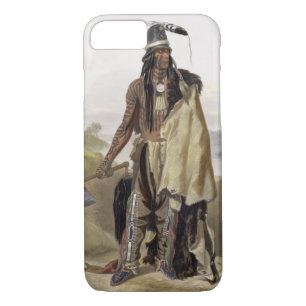 Abdih Hiddisch, a Minitarre Chief, plate 24 from V iPhone 8/7 Case