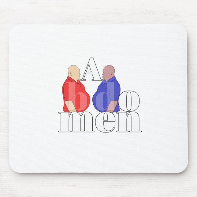 Abdomen Mouse Mat (Front)