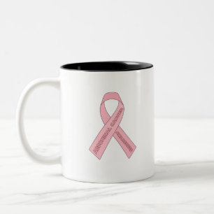 Abdominal Cancer Awareness Two-Tone Coffee Mug