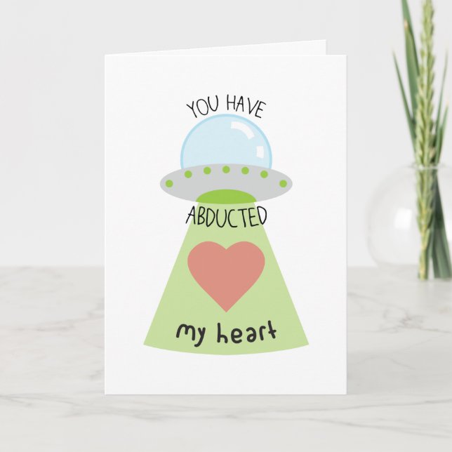 Abducted My Heart Card (Front)