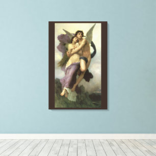 Abduction (aka Ravishment) of Psyche by Bouguereau Canvas Print