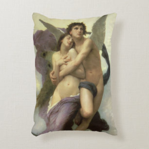 Abduction (aka Ravishment) of Psyche by Bouguereau Decorative Cushion