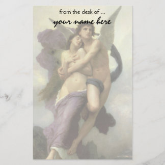 Abduction (aka Ravishment) of Psyche by Bouguereau Stationery