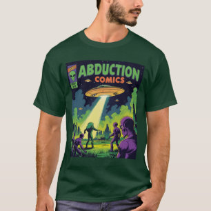 Abduction Comics: A Retro Sci-Fi Adventure T-Shirt