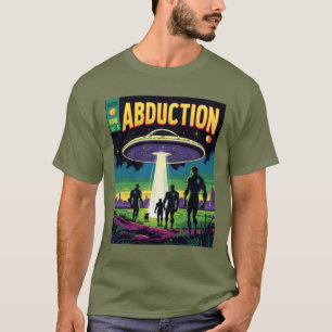 Abduction Comics: A Retro Sci-Fi Adventure T-Shirt