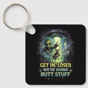 Abduction Night Key Ring