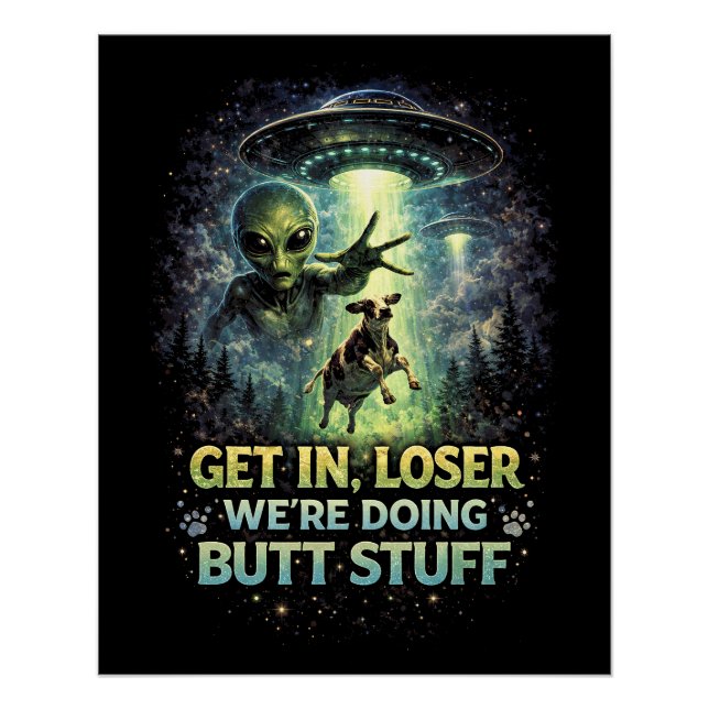 Abduction Night Poster (Front)