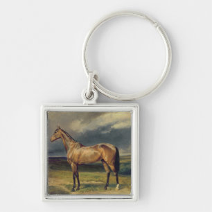 Abdul Medschid' the chestnut arab horse, 1855 Key Ring