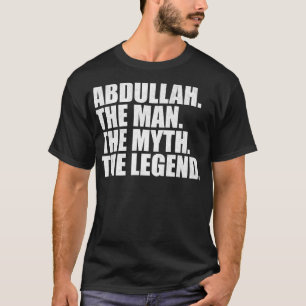 AbdullahAbdullah Name Abdullah given name T-Shirt